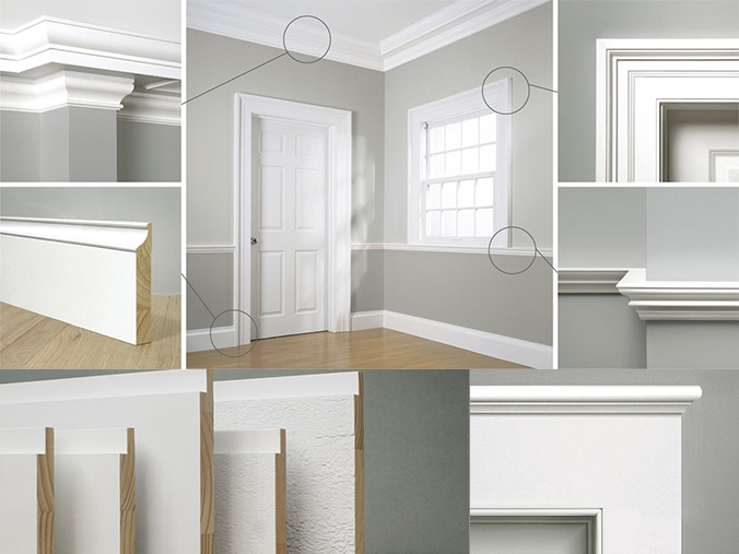 WindsorONE interior and exterior mouldings