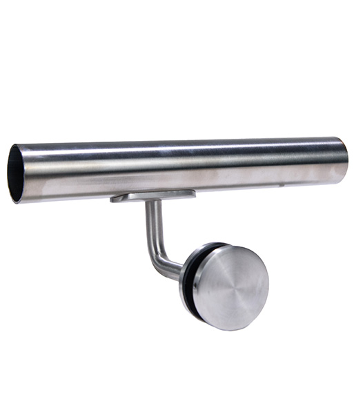 side rail mount with stainless steel round rail